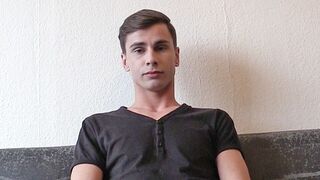 Desperate Debt-Hungry Gay Hottie Takes Hard Cock for Cold Cash