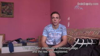 Czech Stud Repays Debt with His Tight Ass