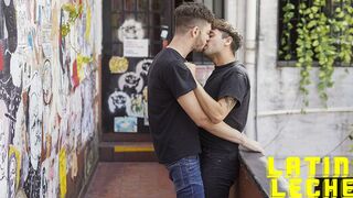 Amateur Latin Lovers Marcos & Diego Share Intense Leche Fuck Session