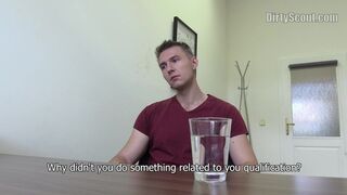 Czech Cutie Takes Dildo AfterMind-Blowing Blowjob - Dirty Scout