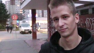 Fresh-Faced Euro Twink Gets Butt Fucked POV - XXXGayStyle
