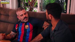 Intense Raw Passion Ignites Between Two Hunky Males