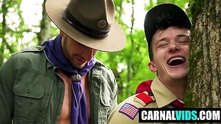 Sizzling Summer Campout: Grant Ducati Jordan Starrs Steamy Treehouse Threesome