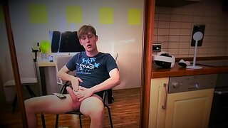 Chasing Big Meat: Horny Blonde Boy 18+ Takes Fat Load Deep – CumShot Fun