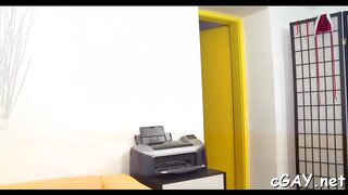 Hot Stud Gets Anal Plug in HardcoreGay SexCasting Session