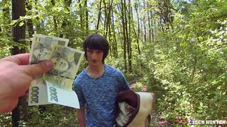 Long-Haired Czech Twink Gets Wild Woods RawFuck
