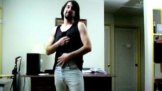 Floppy-Haired Chub Shows Off Everything for His Boyfriend 18+