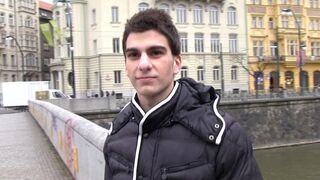 Pretty Guy Spreads Wide for Czech Hunter’s Hard Cock Action