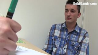 Desperate Indebted Stud Fucked Raw by Debt Dandy
