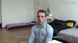 Ripped Stud with Rounded Ass Gets Fucked Hard by Busty Chick