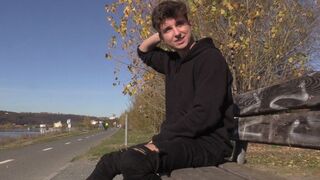 Handsome Twink Gets Surprised with Rough Anal Sex in Prague