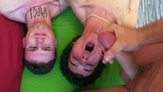 Amateur Twinks Get Fucked Hard by Hung Stranger - Hot Gay Sex