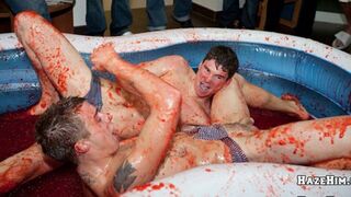 Jelly Wrestling Turns Hot – Haze Him Hardcore