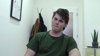 Cute Guy Masturbates During Filthy Casting Session - Dirty Scout