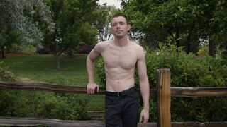 Ripped Cutie Masturbates His Thick Dick Solo - Corbin Fisher