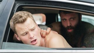 Markus Kage and Brent North Heat Up Backseat in Wild Bang Session